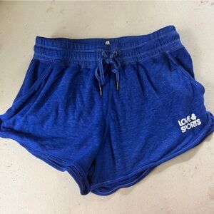 Love & Sports Blue Striped Top